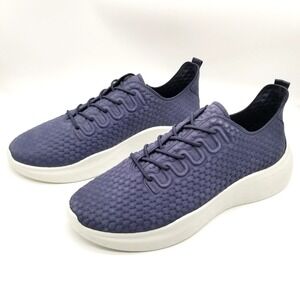 Ecco Men Therap Lace-Up Sneakers Sz 11 - 11.5 Leather Night Sky 825284 Low